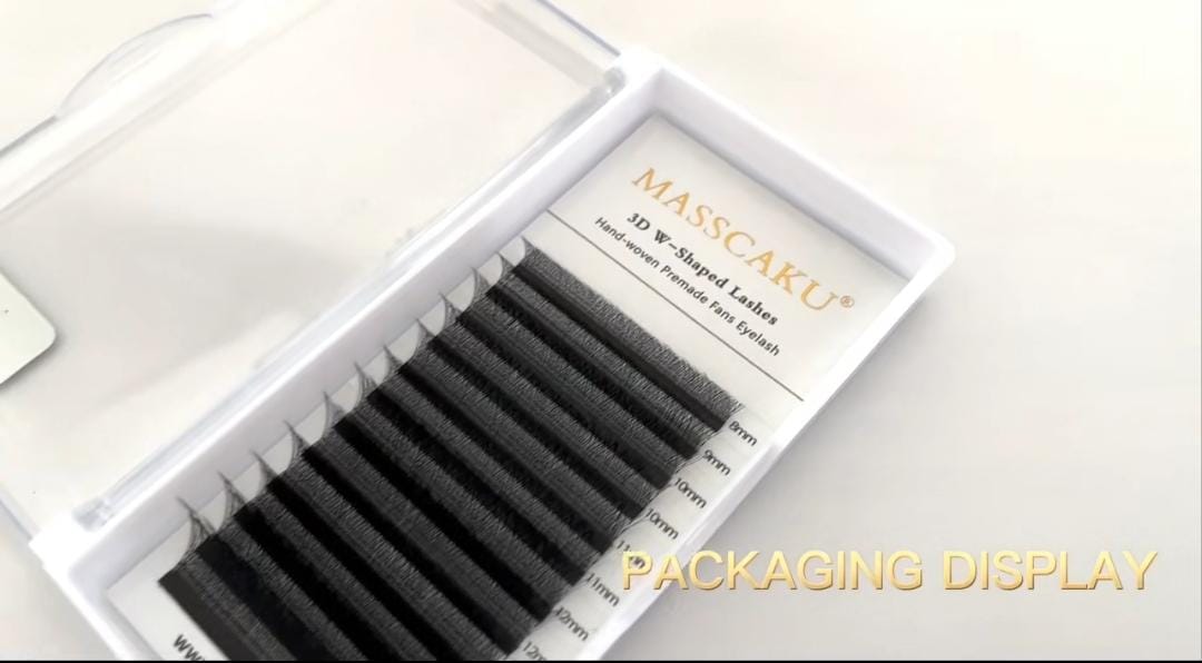 Masscaku 3D/4D/5D/6D/7D/Doble 3D / Fibras tecnológicas 0.07 mm 8-15 mix (extensiones)