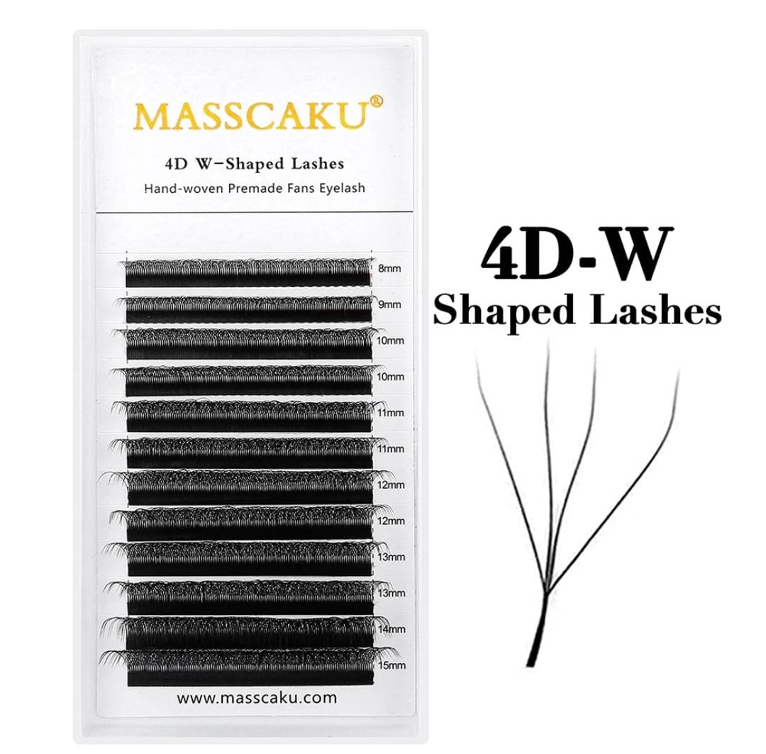 Masscaku 3D/4D/5D/6D/7D/Doble 3D / Fibras tecnológicas 0.07 mm 8-15 mix (extensiones)