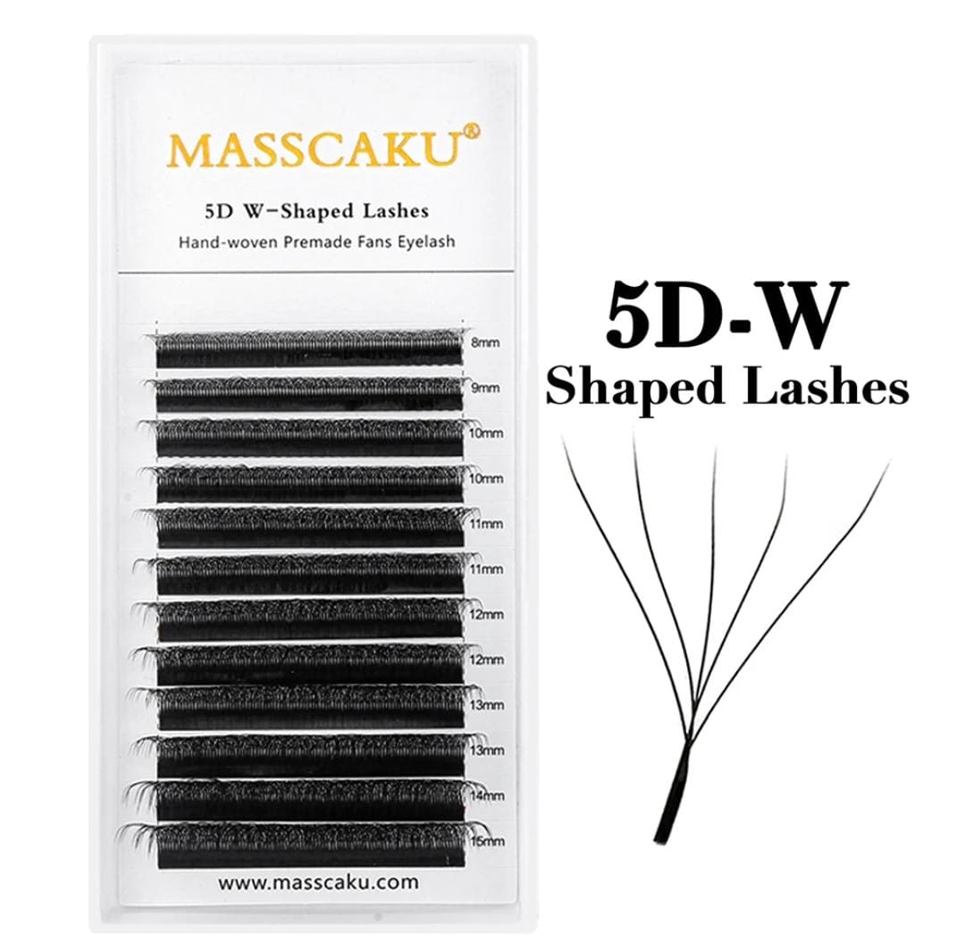 Masscaku 3D/4D/5D/6D/7D/Doble 3D / Fibras tecnológicas 0.07 mm 8-15 mix (extensiones)